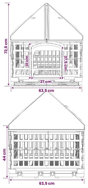 4-panelni ogradni igralište za pse s krovom 122 x 106 5 x 82 cm - s krovom i podlogom 122 x 106 5 x 82 cm