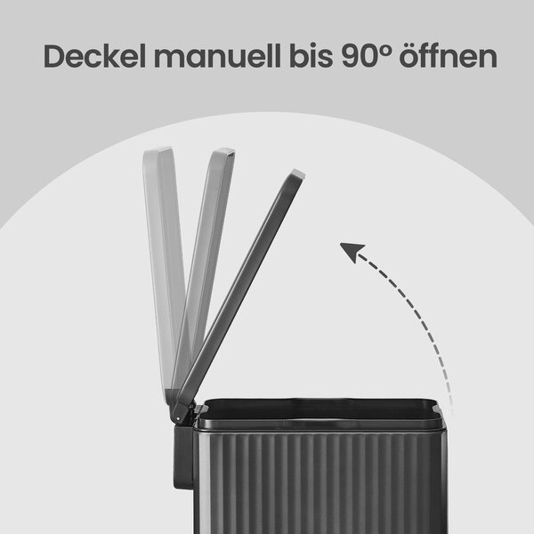 Kuhinjska kanta za smeće 50 L - Bijela