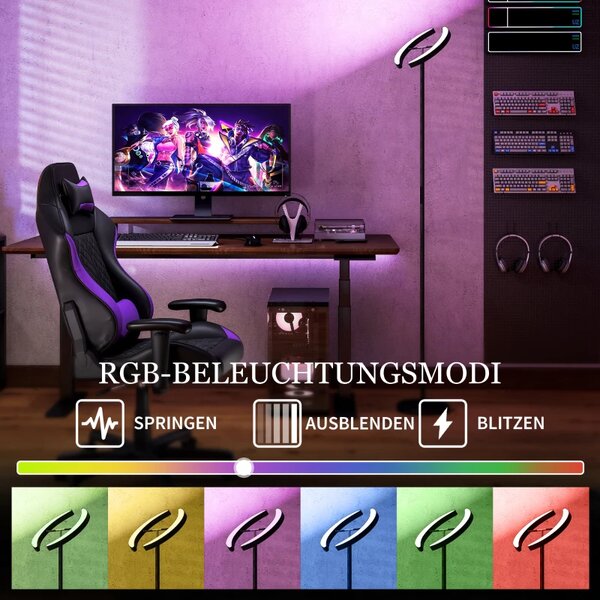 RGB podna lampa