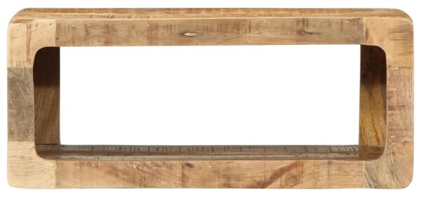 TV ormar Smeđa 60 x 30 x 25 cm Čvrsto drvo manga - Grubo masivno drvo manga 60 x 30 x 25 cm