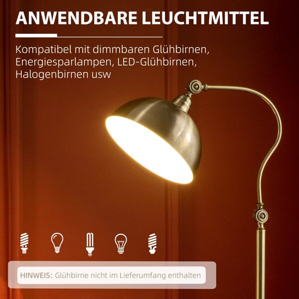Podna lampa u vintage stilu