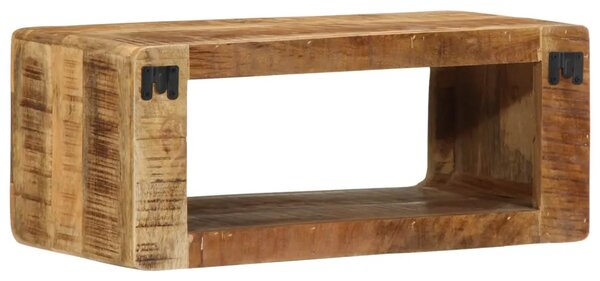 TV ormar Smeđa 60 x 30 x 25 cm Čvrsto drvo manga - Grubo masivno drvo manga 60 x 30 x 25 cm