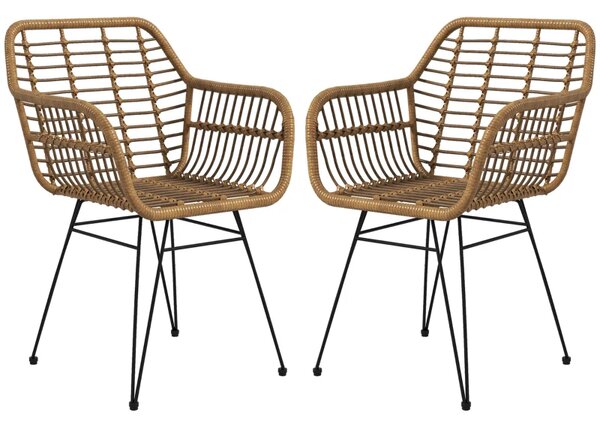 Set kuhinjskih stolica od 2 dijela u boho stilu