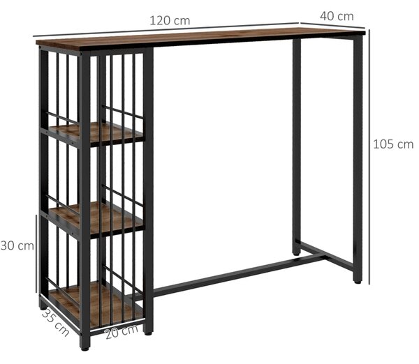 Barski stol 120 x 40 x 105 cm