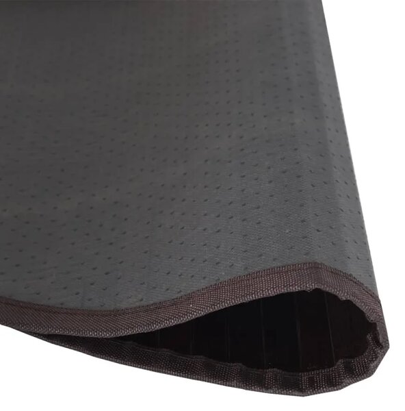 Okrugli tepih tamnosmeđi 80 cm bambus - Tamno smeđa 80 cm