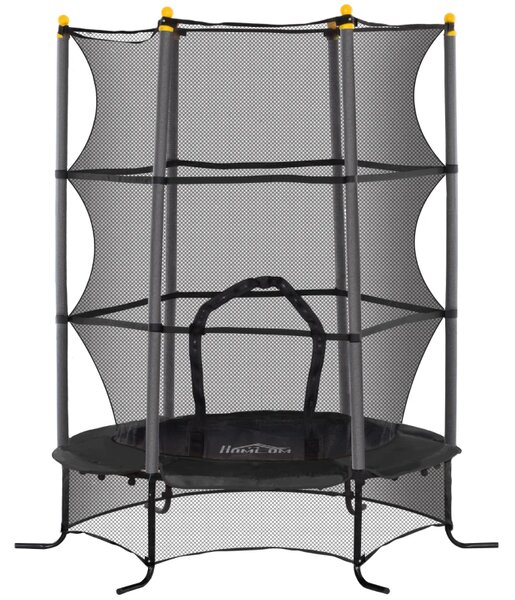 Trampolin za djecu, Ø163 cm - Crna