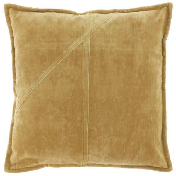 Ukrasni jastuk od baršuna WIES 45x45 cm, u boji senfa