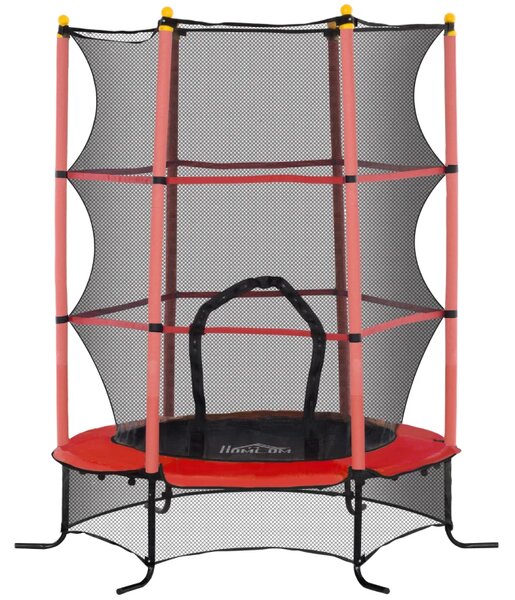 Trampolin za djecu, Ø163 cm - Crvena