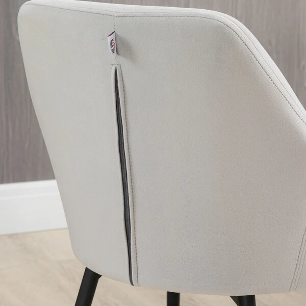 Set barskih stolica od 2 dijela 55 cm x 48 cm x 100 cm - Bež