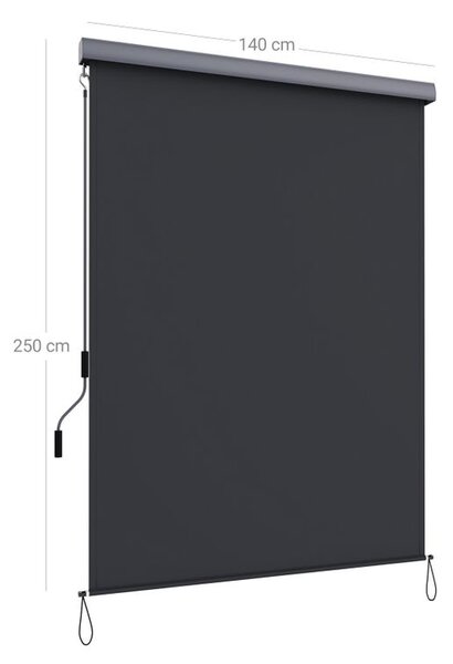 Vertikalna tenda - 2,5x1,4m - Bež