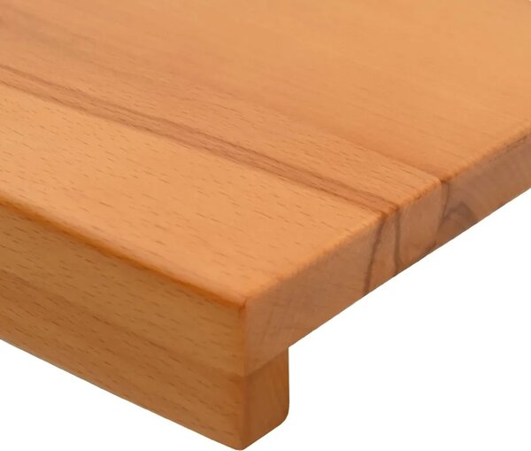 Step treads 16 kom. 100 x 30 x 2 cm Svijetlosmeđa - Svjetlosmeđa 100 x 30 x 2 cm 16