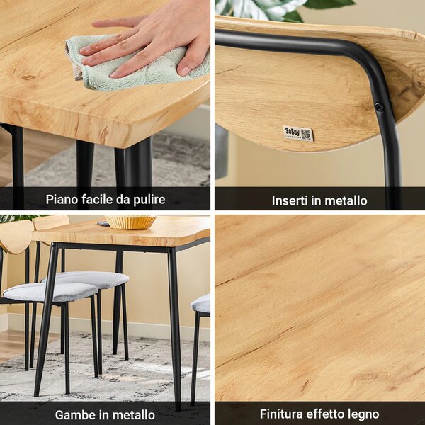 Set blagovaonskih stolova i 4 stolice