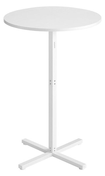 Okrugli barski stol 60 x 60 x 104,5 cm - Bijela