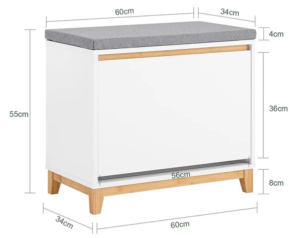 Stalak za cipele 60x34x55cm