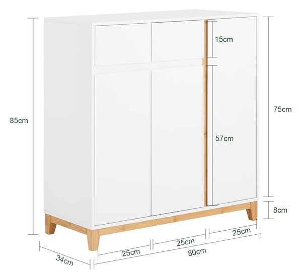 Stalak za cipele 80x34x85cm