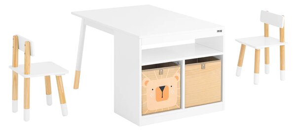 Dječji stol s 2 stolice 90x60x53cm