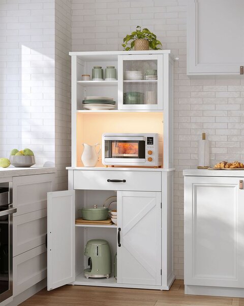 Komoda s rasvjetom Cloud White