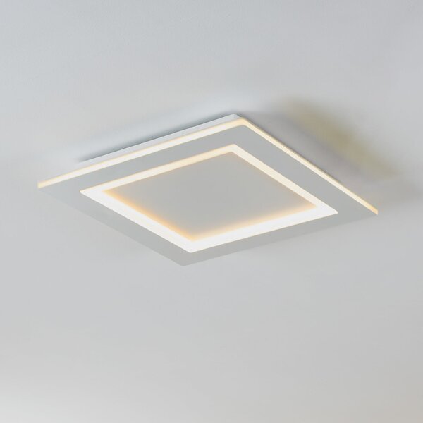 EGLO connect LED stropna svjetiljka Padrogiano-Z 1 žarulja, 45 x cm, prigušiva, Bijela, Dnevni boravak/blagovaonica, Metal