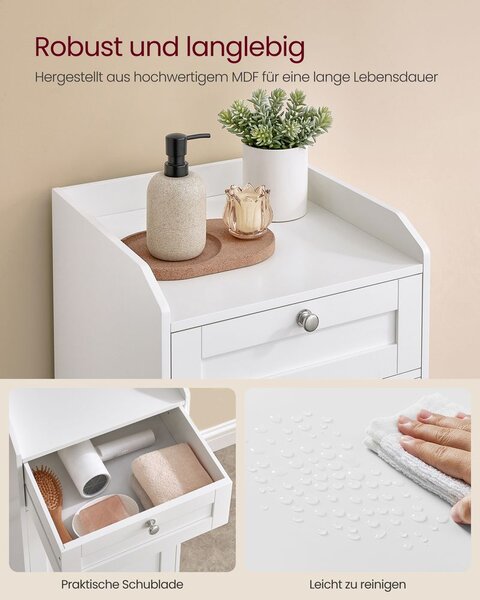 Kupaonski ormarić s košarom za rublje - 78,9 W cm