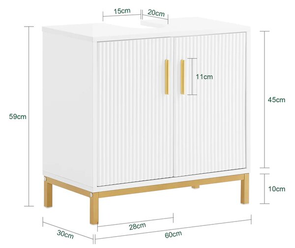 Ormarić za umivaonik 60x30x59cm