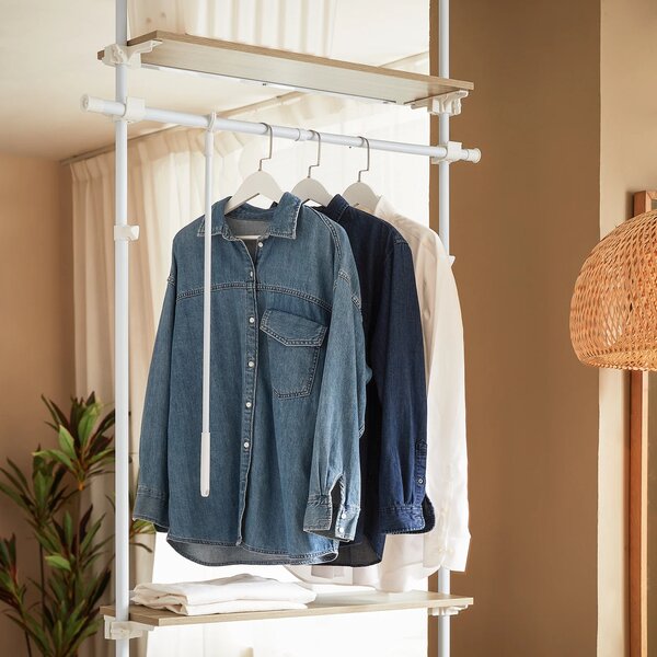 Podesivi walk-in ormar L97xD24xV(193-262) cm