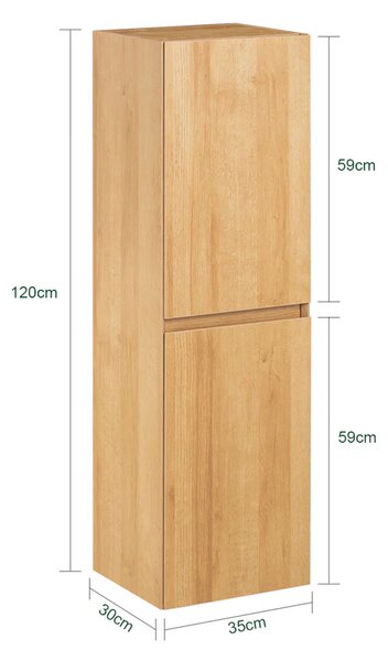 Kupaonski stup 35x30x120cm