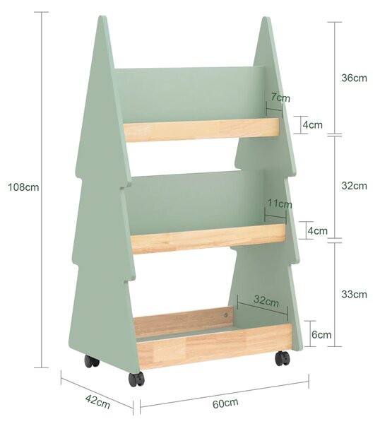 Regal za knjige 60x42x108 cm
