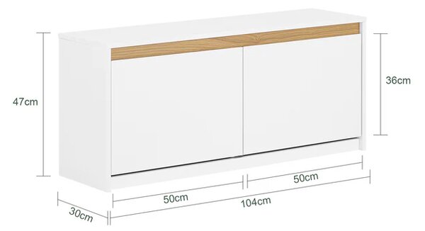 Stalak za cipele 104x30x47cm