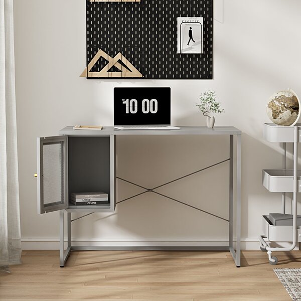 Stol Sund Steel 75x100x50 cm sivi