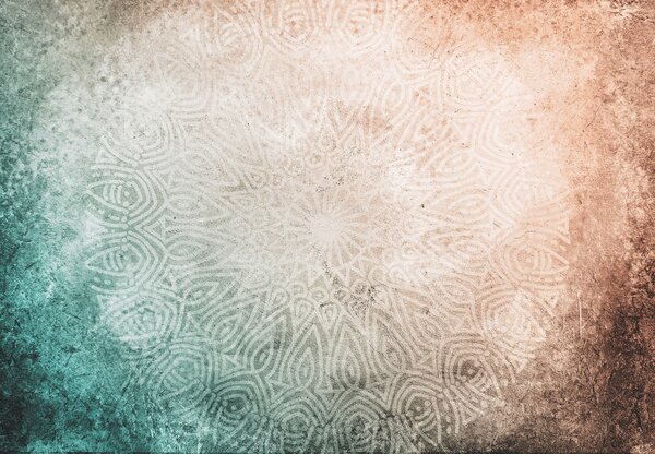Foto tapeta - Mandala u kamenu (147x102 cm)