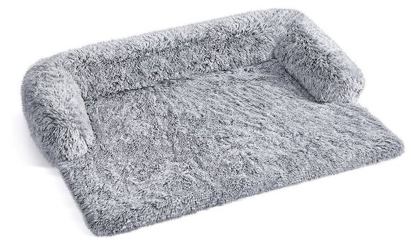 Krevet za pse pliš 122 x 95 x 18 cm