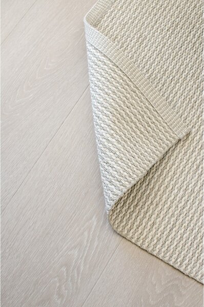 Krem unutarnji i vanjski tepih 60x85 cm Mono Linen Vanilla – Pappelina