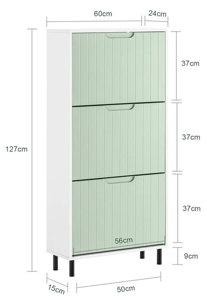 Stalak za cipele 60x24x127cm