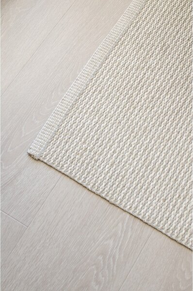 Krem unutarnji i vanjski tepih 60x85 cm Mono Linen Vanilla – Pappelina