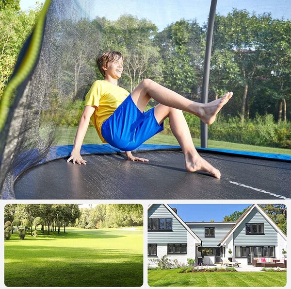 Trampolin Ø 305 cm - Plava