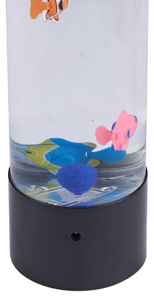 Mjehurićasta cijev crna 30 cm uklj. LED RGB - Sealife