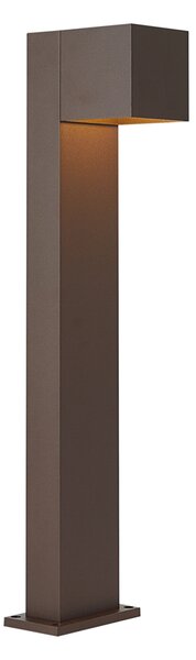 Vanjska svjetiljka hrđavo smeđa 65 cm uklj. LED IP64 s prigušenim svjetlom i solarnim napajanjem - Charlene