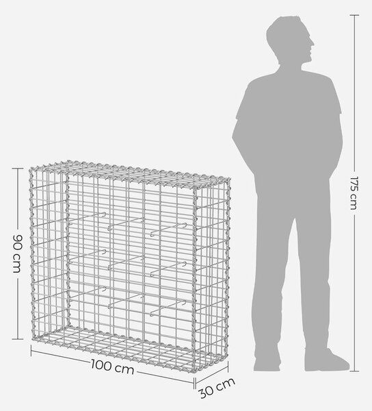 Gabion 100 x 90 x 30 cm