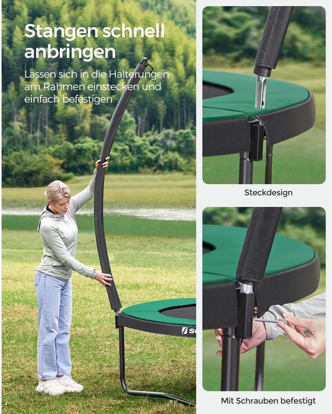 Trampolin Ø 244 cm s unutarnjom mrežom