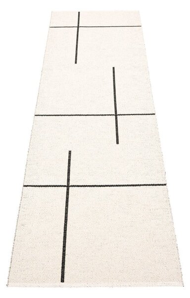 Crna unutarnja i vanjska staza 70x270 cm Fred Black – Pappelina