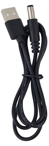 Mjehurićasta cijev crna 30 cm uklj. LED RGB - Dweller