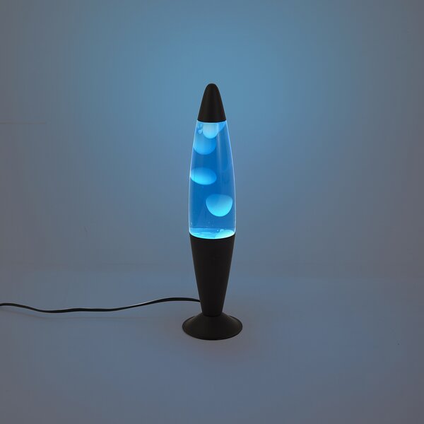 Lava lampa plava s bijelim voskom uklj. LED - Molten Lava