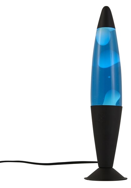 Lava lampa plava s bijelim voskom uklj. LED - Molten Lava