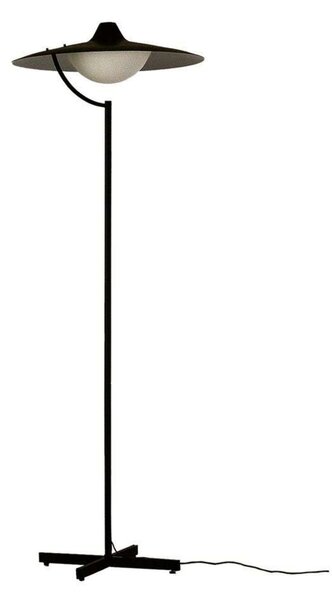 Podne Lampa DCW, prigušiv, Crno, Dnevna soba, Metal