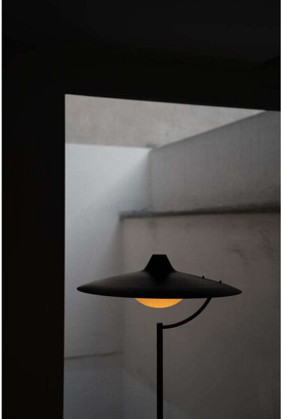 Podne Lampa DCW, prigušiv, Crno, Dnevna soba, Metal