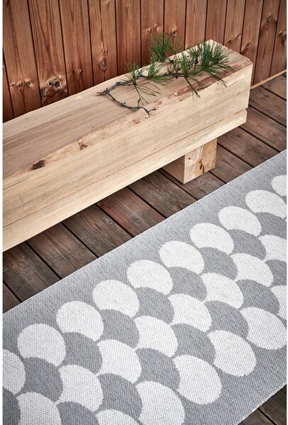 Krem unutarnja i vanjska staza 70x150 cm Poppy Linen – Pappelina