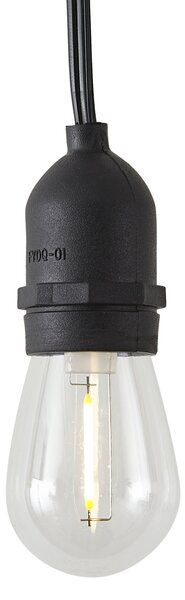 Bambusove lampice s utikačem 8m uklj. LED 10-svjetla IP44 - Ibiz