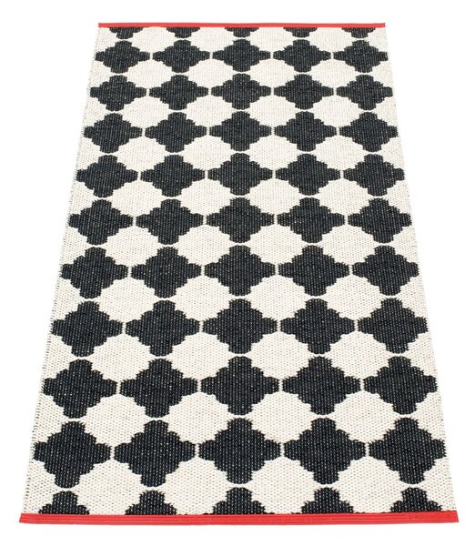 Crno-bijela unutarnja i vanjska staza 70x150 cm Marre Black Coral – Pappelina