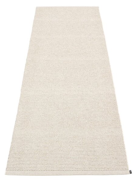 Krem unutarnja i vanjska staza 70x200 cm Mono Linen Vanilla – Pappelina