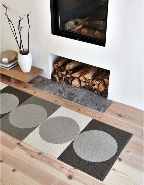 Siva/krem unutarnja i vanjska staza 70x280 cm Otto Clay – Pappelina